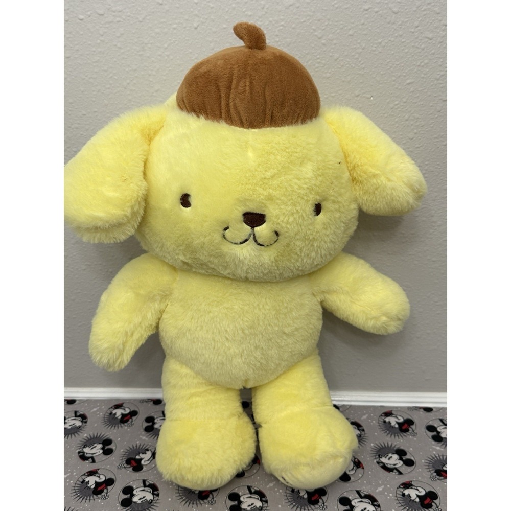 Build A Bear Pompompurin Hello Kitty and Friends Yellow Dog Sanrio Plush 16"
